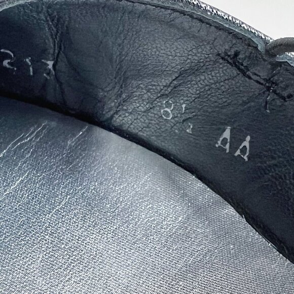 90s Vintage Stuart Weitzman Rondex Heels Silver Kitten Heel Pump Size 8.5 AA - Picture 8 of 9